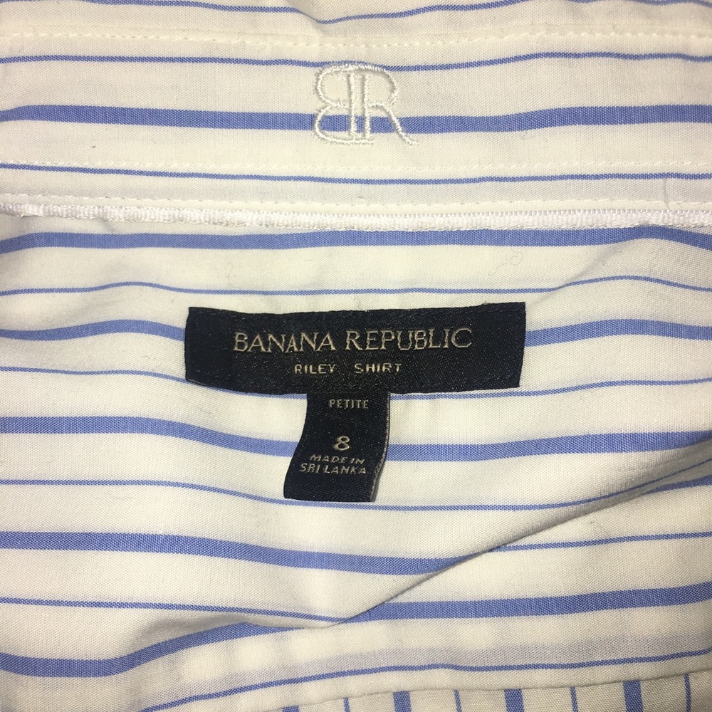 Banana Republic Striped Riley Shirt - Picture 5 of 6
